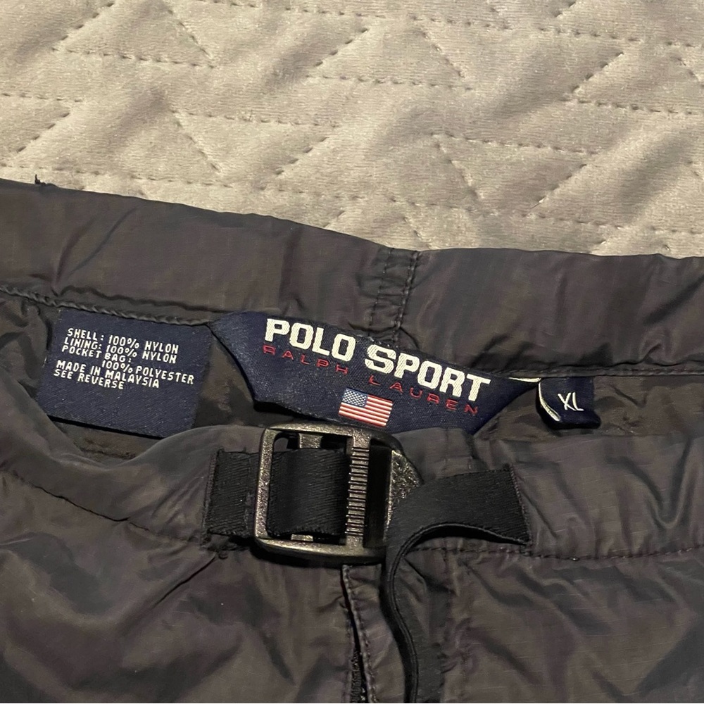 Polo Sport hiking shorts mens size XL blue pre-owned condition - Picture 7 of 10